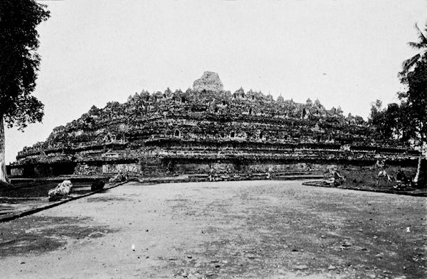Boro Budur ruins.