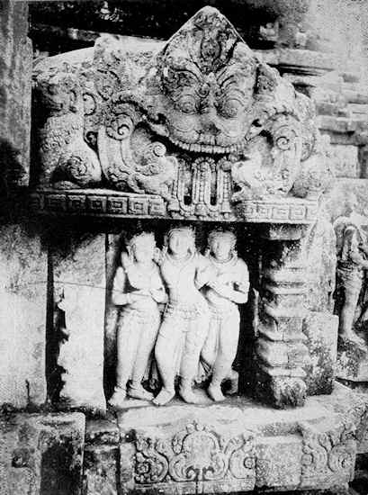Stone carvings, Parambanan.