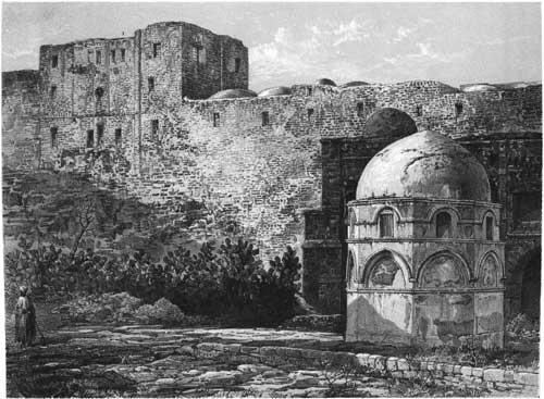 Illustration: View of the Barrack of the Harem es-Sherîf