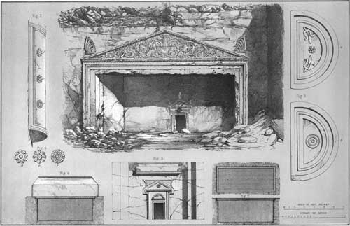 Illustration: Tombs of the Judges and Other Tombs North of Jerusalem