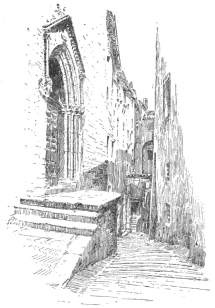 LOMBARD ARCH ON THE CHURCH OF S. AGATA