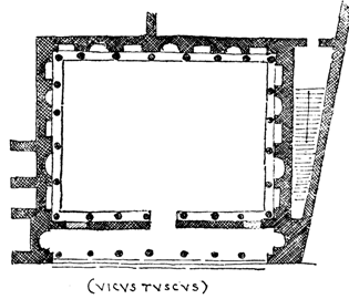 Plan of the Temple of Augustus.