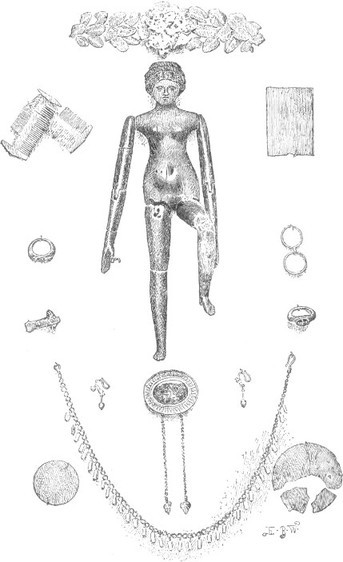 OBJECTS FOUND IN THE GRAVE OF CREPEREIA TRYPHÆNA