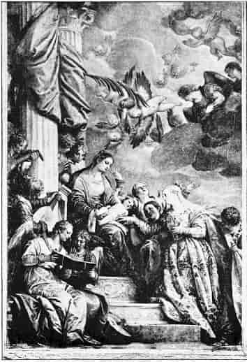 S. CATERINA—THE MARRIAGE OF ST CATHERINE By Veronese