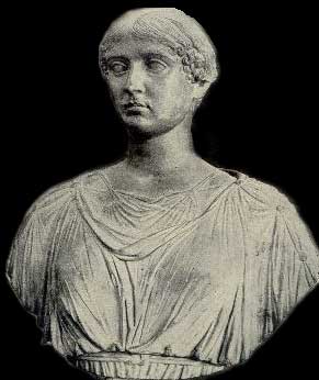 Büste vermutlich der Antonia, Mutter von Germanicus