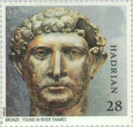 Hadrian, Fundort Themse