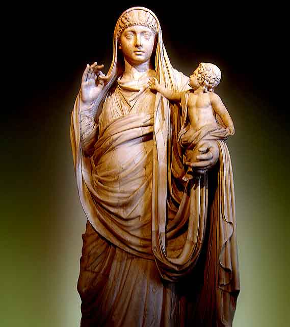 Messalina und Britannicus, Louvre