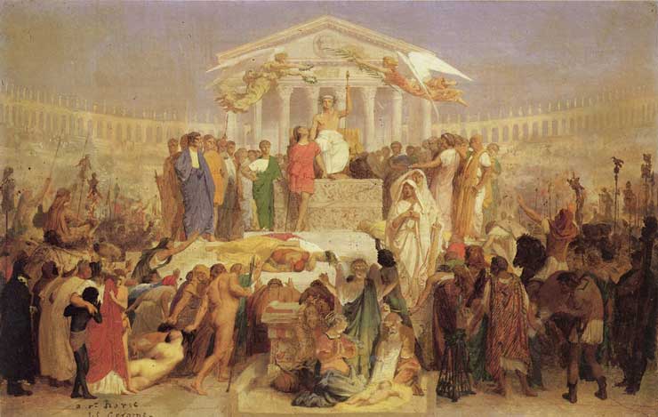 Zeitalter des Augustus, Geburt Christi, Jean-Leon Gerome