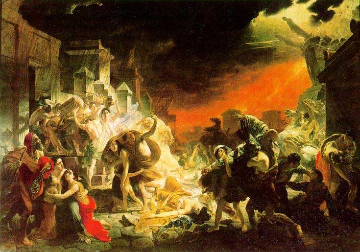 Karl Pawlowitsch Brjullow, Der letzte Tag von Pompeji