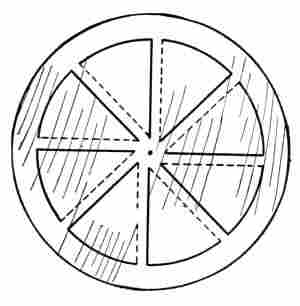 Diagram for Pinion-wheel Windmill.