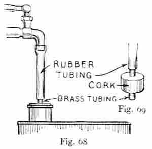 How to Make a Water-tight Connection between Faucet and Water-motor.