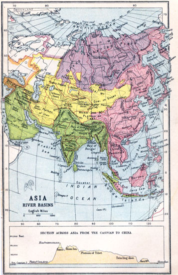 Asia Orographical