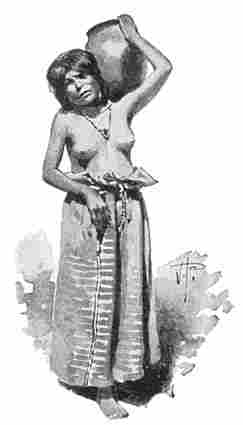 Tarahumare Girl Carrying Water.