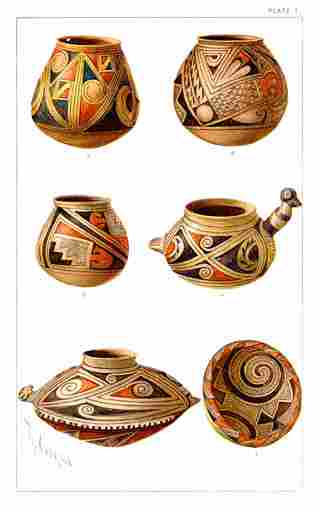 Pottery from San Diego.