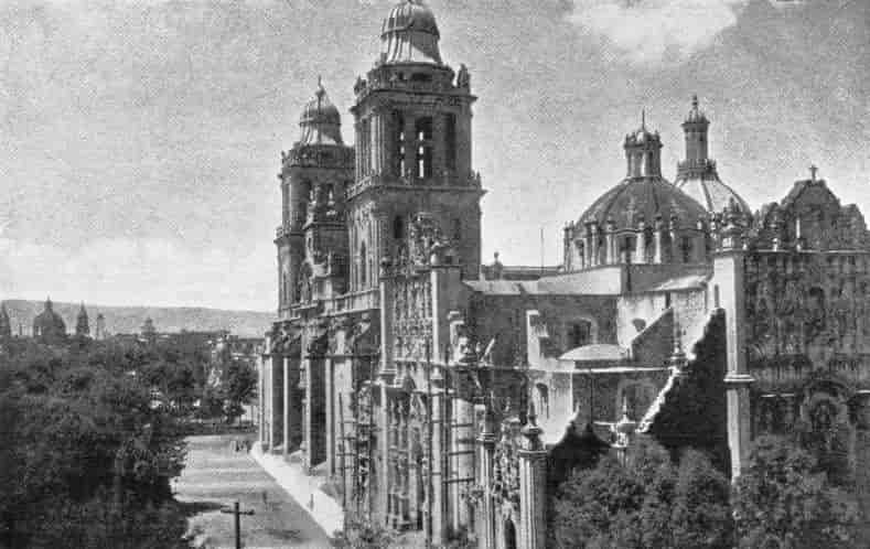 cathedral of city of mexico