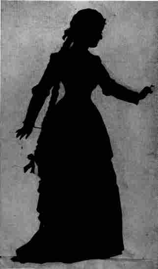 Clara Louise Kellogg as Marguerite, 1864 From a silhouette by Ida Waugh