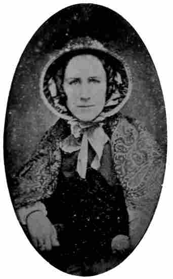 Jane Elizabeth Crosby Mother of Clara Louise Kellogg From a tintype