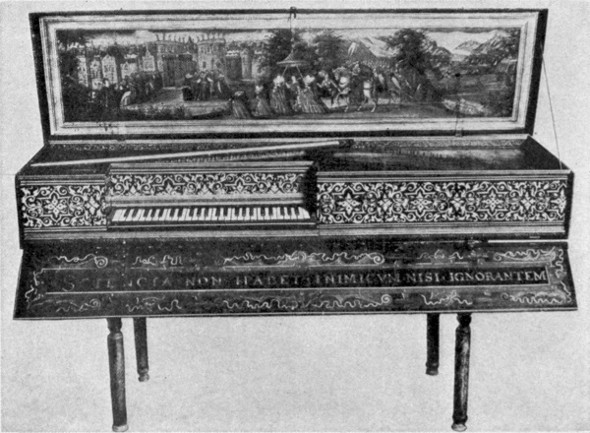 Double Spinet or Virginal made by Ludovicus Grovvelus Flanders, 1600
