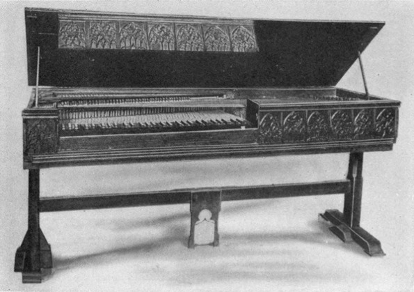 Piano, Primitive German Action. Eighteenth Century