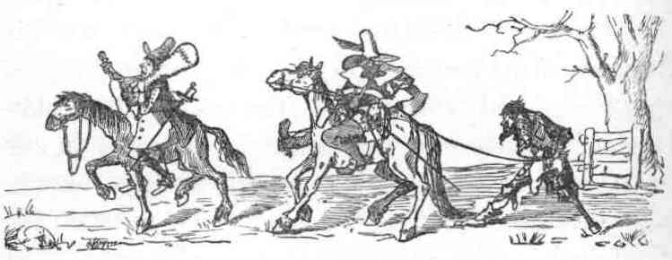 Hudibras leading Crowdero