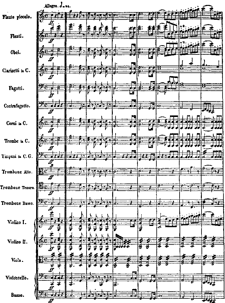 Conductor's score