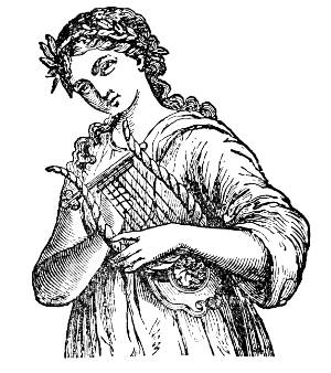 Fig. 61. Terpsichore with a Lyre.