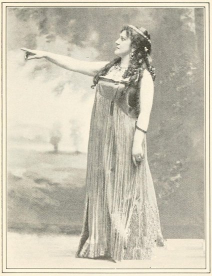 Copyright by Aimé Dupont, N. Y. Nordica as Aida.