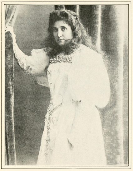 Photograph by Davis & Sanford. Mme. Melba as Elizabeth in "Tannhäuser."
