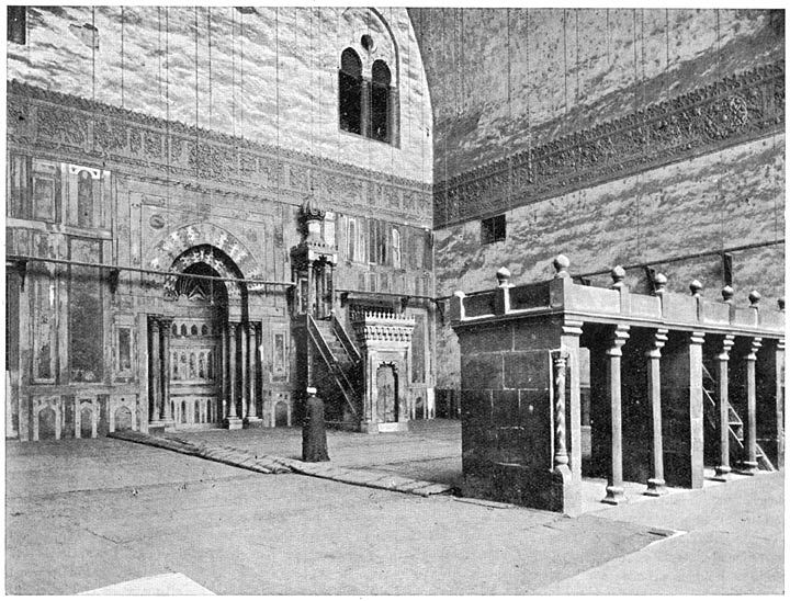 Moskee van den Sultan Hassan te Kaïro.