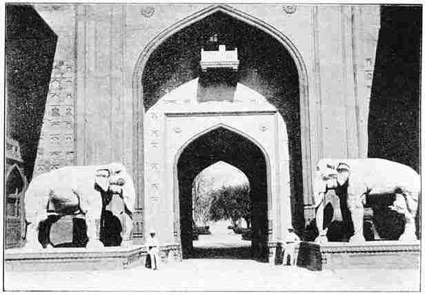 De Delhi-poort in Delhi.
