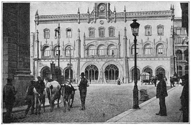 Centraalstation te Lissabon.