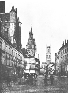GHENT, OLD BELFRY, AND CHURCH OF ST. JOHN