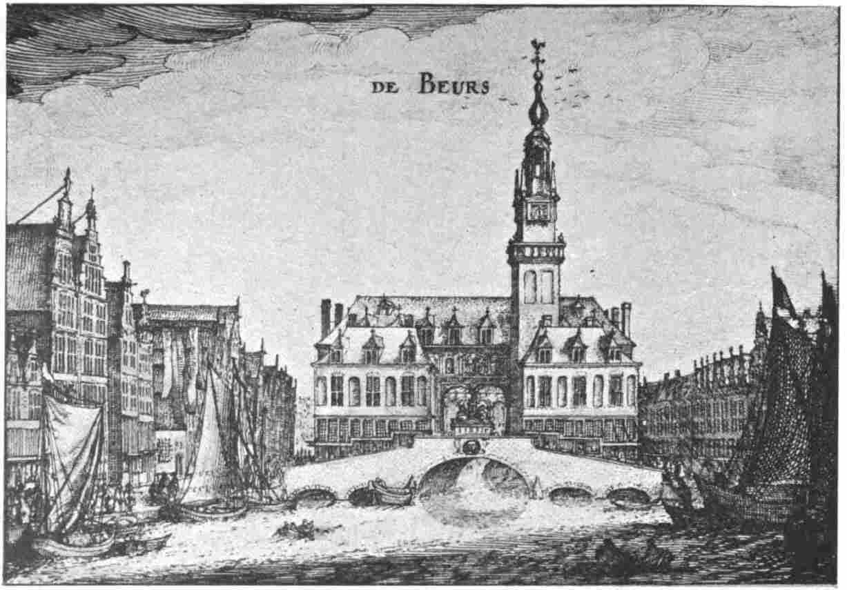 Plate 21. The Old Exchange in Amsterdam.border=