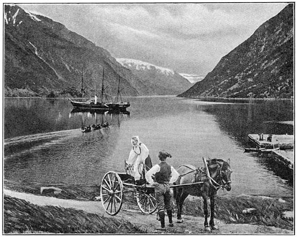 Sörfjord te Odde.