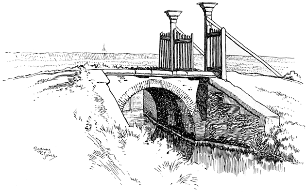 BRIDGE AT ZUIDERWOUDE, NORTH HOLLAND (DATED 1799)
