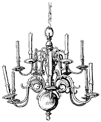 Brass Candelabrum From Haarlem