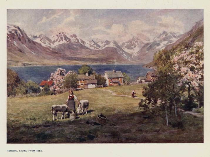Romsdal Fjord, from Næs