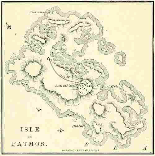 map: ISLE OF PATMOS.