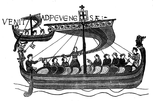 One of William the Conqueror's ships, 1066 A.D.