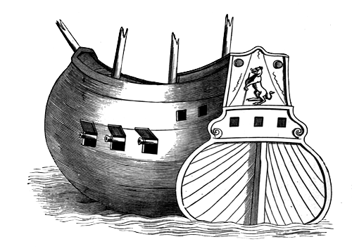 Venetian galleon. 1564.