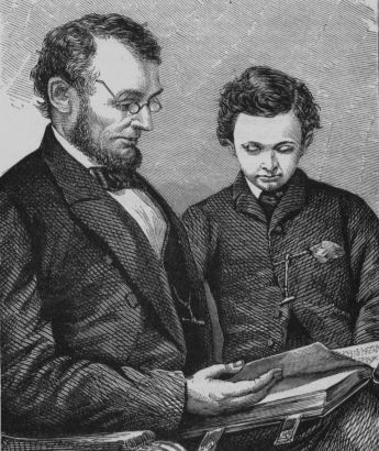 Abraham Lincoln and his Son