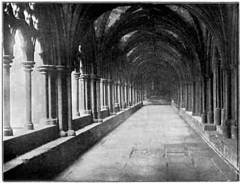 The East Walk of the Cloisters.