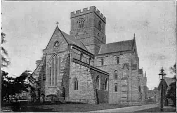 CARLISLE CATHEDRAL FROM THE SOUTH-WEST. A. Pumphrey, Photo.