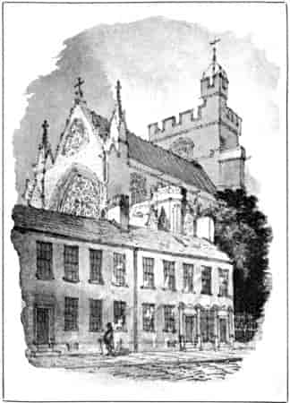 THE CATHEDRAL FROM THE NORTH-EAST. From an original Drawing by R.W. Billings.