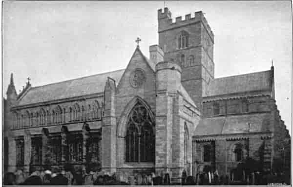 THE CATHEDRAL FROM THE NORTH. A. Pumphrey, Photo.