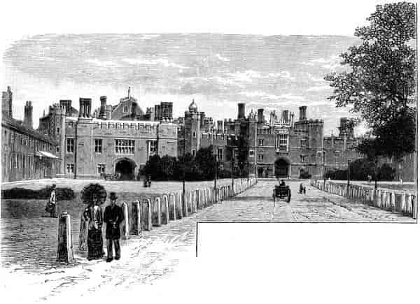 Approach to Hampton Court