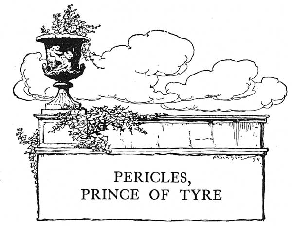 PERICLES, PRINCE OF TYRE