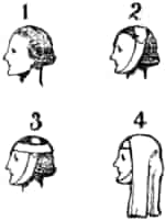 Four steps to dress a woman's hair