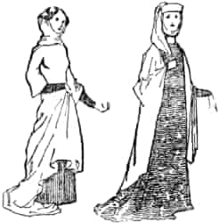 Two women of the time of Edward I.