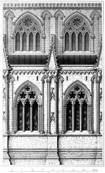 Exterior LINCOLN CATHEDRAL. Presbytery